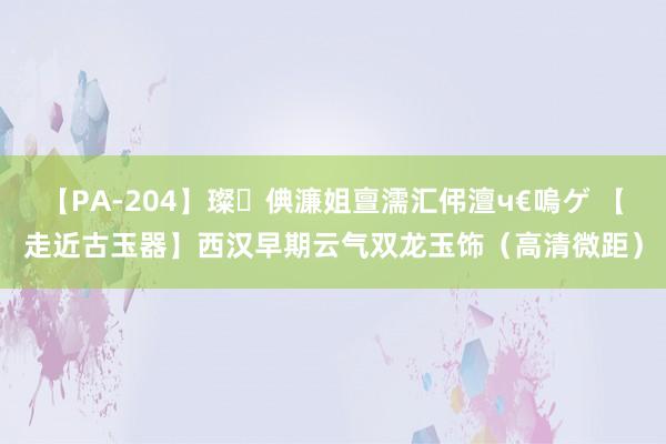 【PA-204】璨倎濂姐亶濡汇伄澶ч€嗚ゲ 【走近古玉器】西汉早期云气双龙玉饰（高清微距）