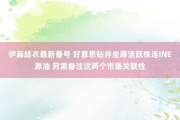 伊藤結衣最新番号 好意思钻井坐蓐活跃株连INE原油 另需眷注这两个市集关联性