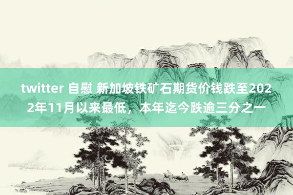 twitter 自慰 新加坡铁矿石期货价钱跌至2022年11月以来最低，本年迄今跌逾三分之一